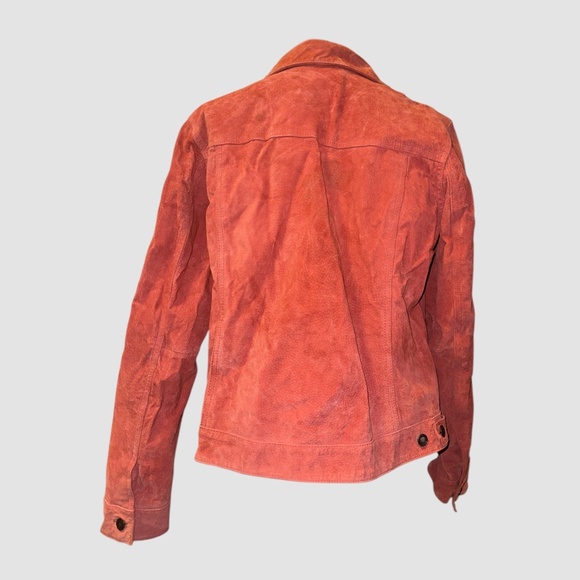 Coral Suede Jacket - Picture 3 of 4
